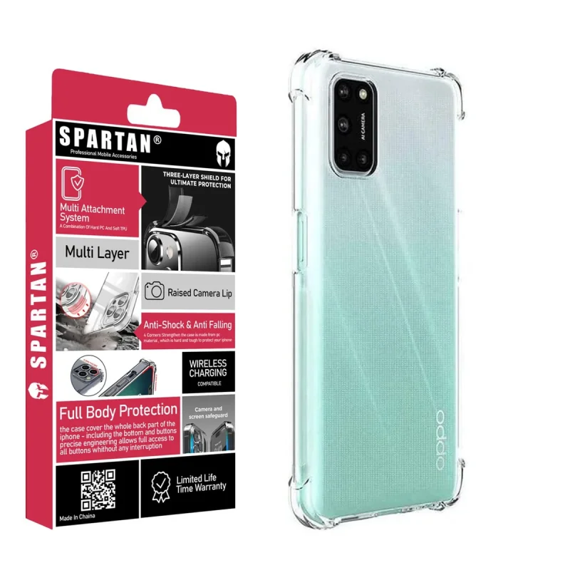 کاور اسپارتان مدل Airbag مناسب برای گوشی موبایل اوپو A55 4G