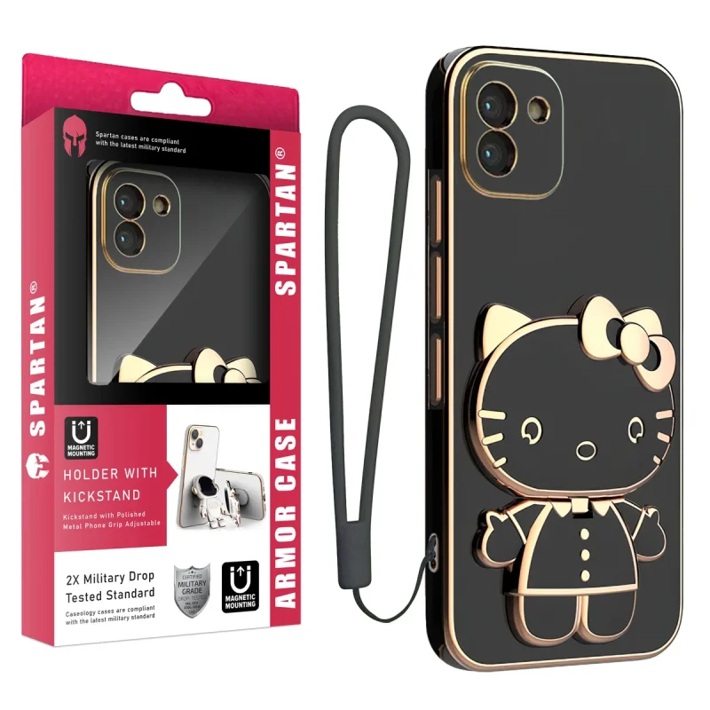 کاور اسپارتان مدل Kitty Strap مناسب برای گوشی موبایل سامسونگ Galaxy A03