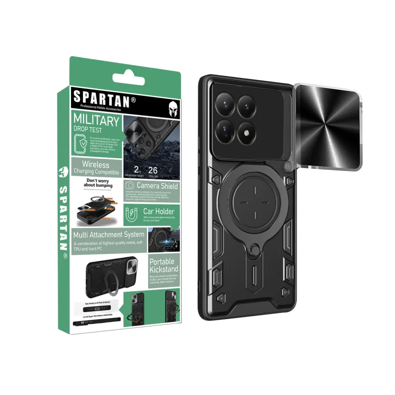 کاور اسپارتان مدل Magnet Ring مناسب برای گوشی موبایل شیائومی Redmi 15T
