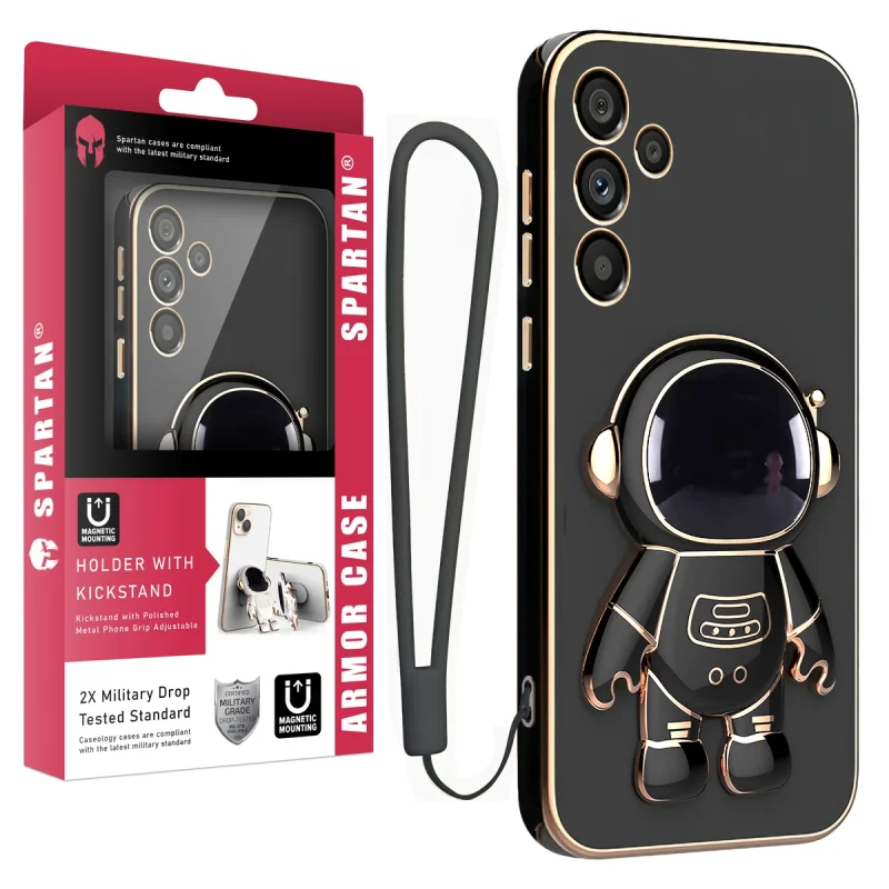 کاور اسپارتان مدل Astronaut strap مناسب برای گوشی موبایل سامسونگ Galaxy S23FE / S23 FE به همراه بند
