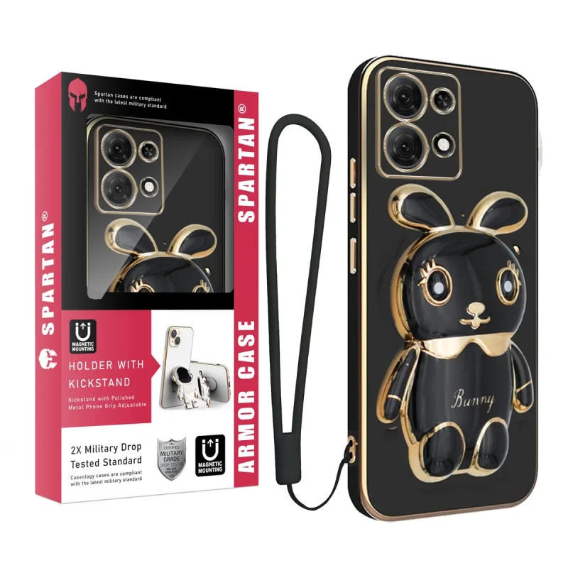 کاور اسپارتان مدل Bunny Strap مناسب برای گوشی موبایل شیائومی Poco X6 5G