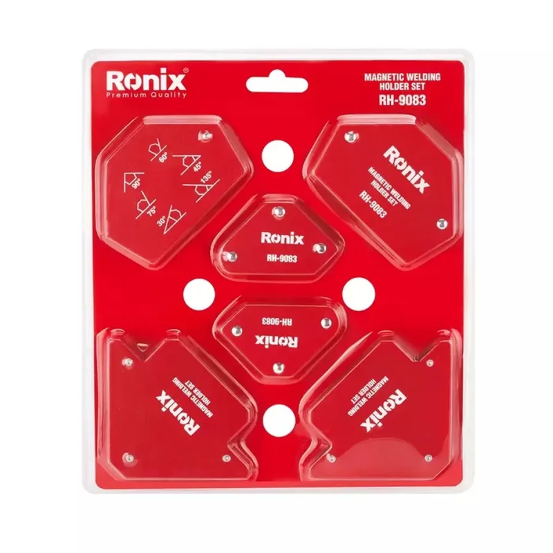 گونیا جوشکاری رونیکس مدل RH-9083 مجموعه 6 عددی