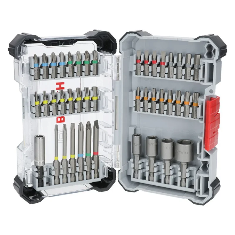 سری پیچ گوشتی بوش مدل فشار قوی کد BOX 43 IMPACT CONTROL مجموعه 43 عددی