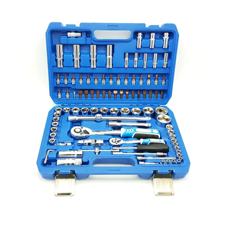 مجموعه 94 عددی آچار بکس و سری بکس باس مدل BS_94PCS