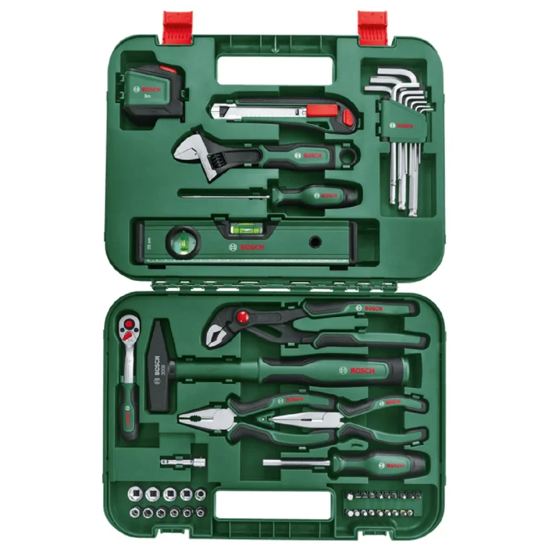 مجموعه 52 عددی ابزار دستی بوش مدل حرفه ای کد PRO BOX 1600A02BY7