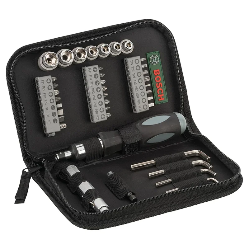 پیچ گوشتی بوش مدل Professional مجموعه 38 عددی