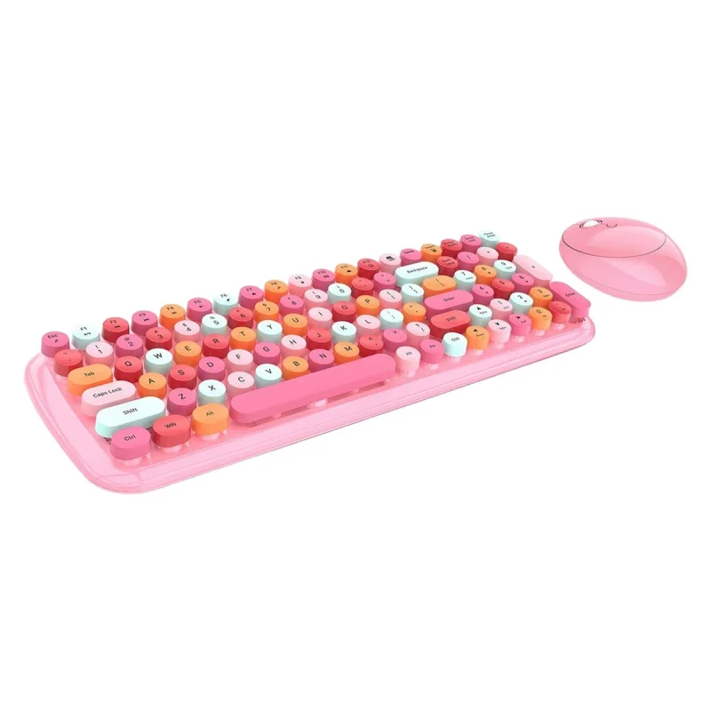 کیبورد و ماوس بی سیم مافی مدل CANDY XR، سوییچ ممبران ، Full Size