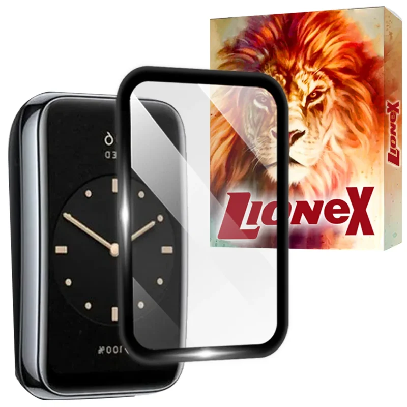 محافظ صفحه نمایش لایونکس مدل LWPM مناسب برای ساعت هوشمند شیائومی Mi Band 7 Pro
