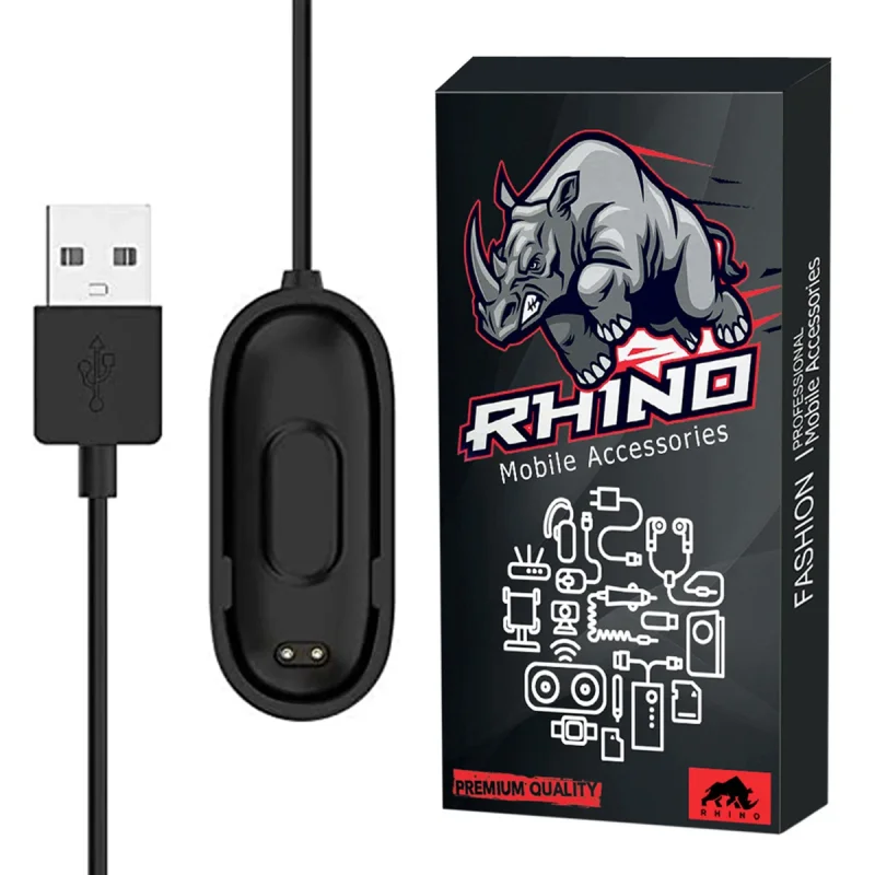 کابل شارژ راینو مدل R-Charge مناسب برای مچ بند هوشمند شیائومی Mi Band 4