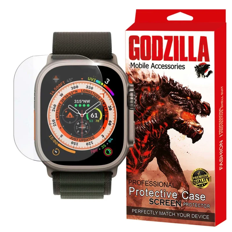 محافظ صفحه نمایش گودزیلا مدل G-Glass مناسب برای ساعت هوشمند اسمارت واچ HIWATCH PRO T900