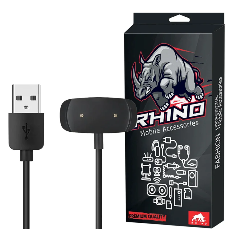 کابل شارژ راینو مدل Charger مناسب برای ساعت هوشمند امیزفیت GTR 2 / GTR 2e