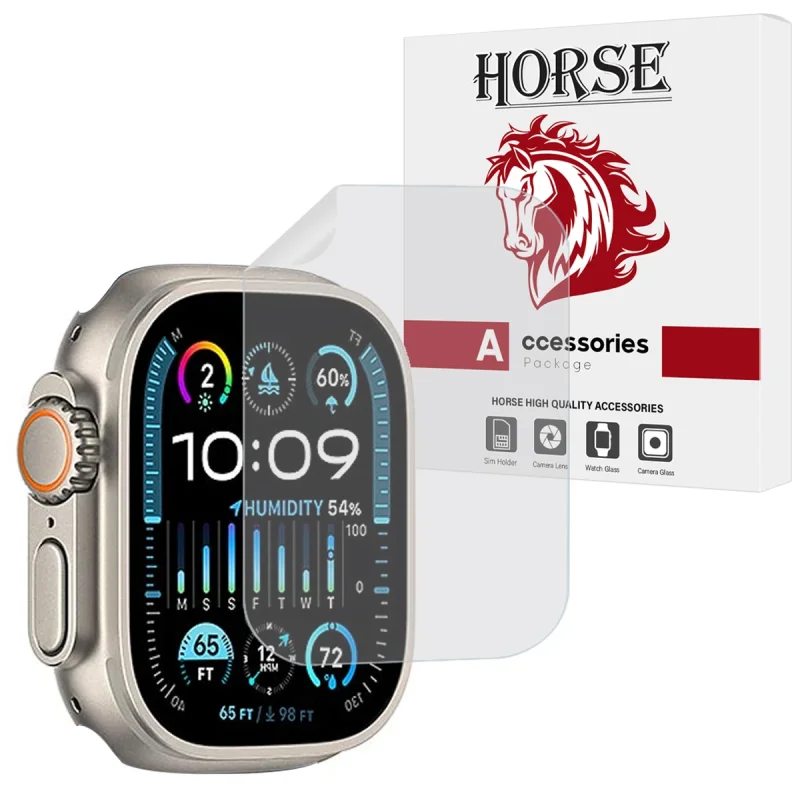محافظ صفحه نمایش هورس مدل NNOH20 مناسب برای ساعت هوشمند اپل Watch Ultra 3 49mm