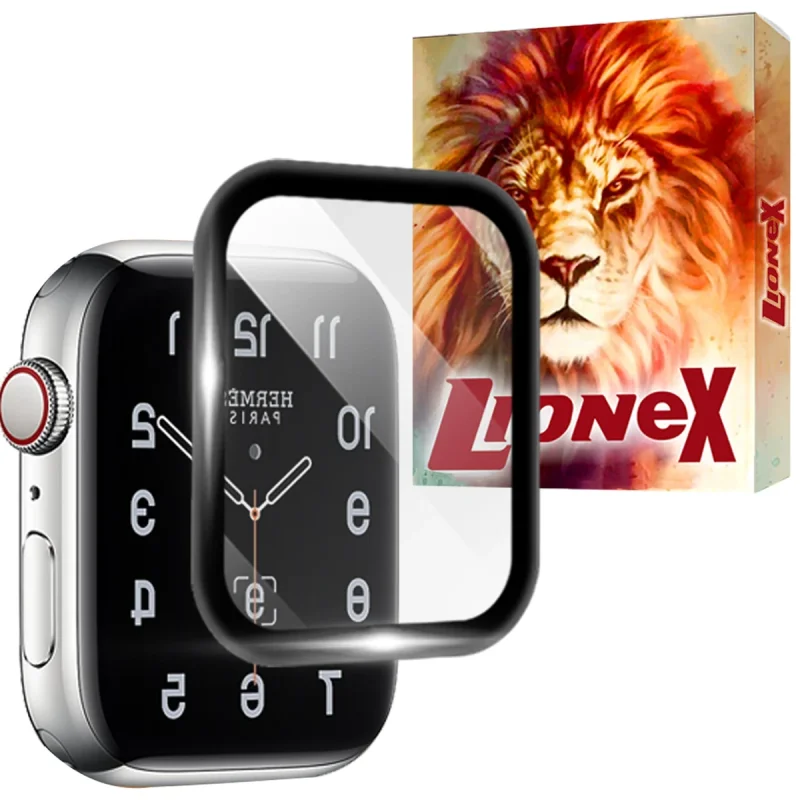 محافظ صفحه نمایش لایونکس مدل LWPM مناسب برای اپل واچ Watch SE 3 44mm