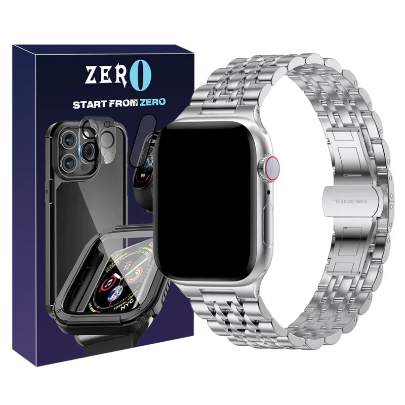 بند زیرو مدل 7Bead ZR مناسب برای اپل واچ سری 10 سایز 42 میلی متری