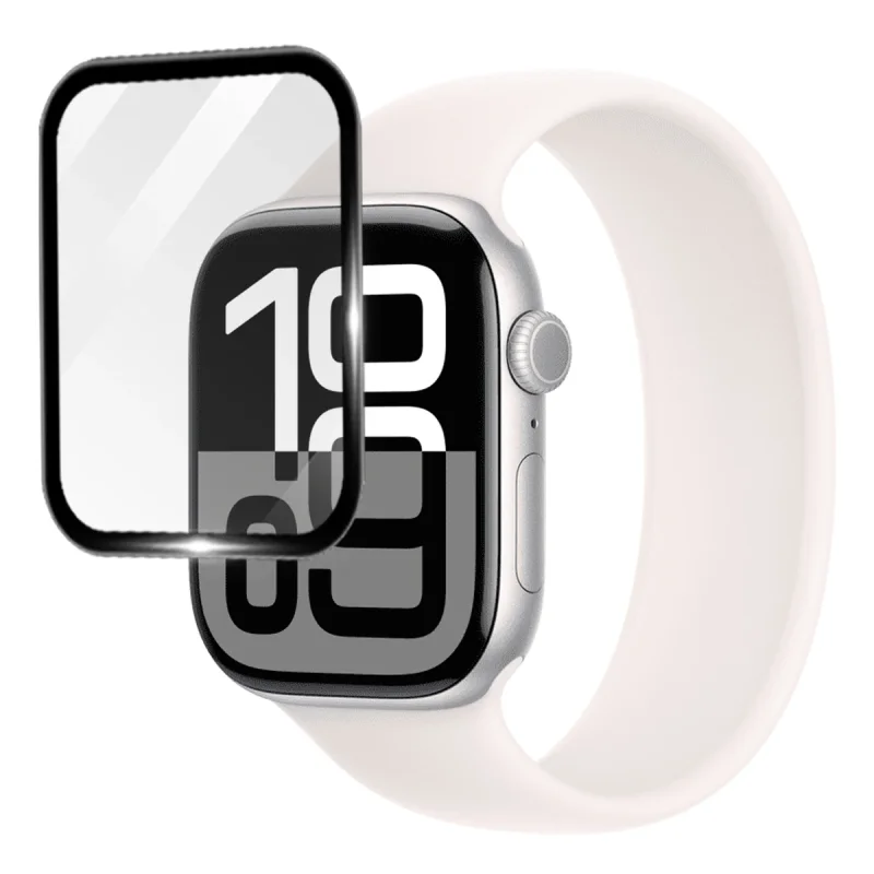 محافظ صفحه نمایش شهر گلس مدل PMBI مناسب برای اپل واچ Watch Series 10 42mm