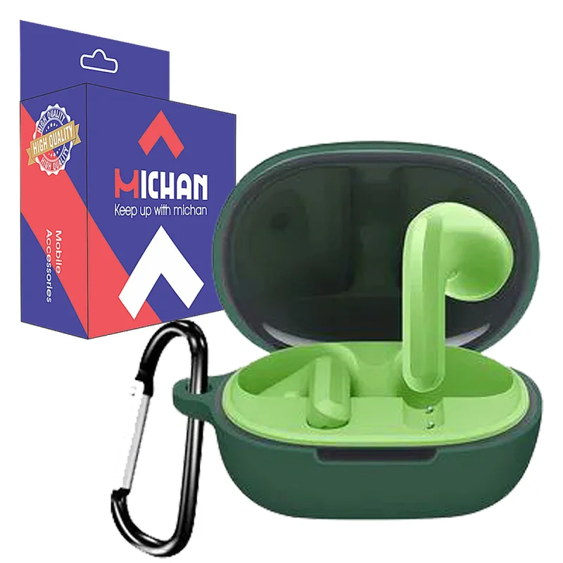 کاور میچان مدل silicone مناسب برای کیس هدفون بی سیم شیائومی Redmi Buds 4 Lite