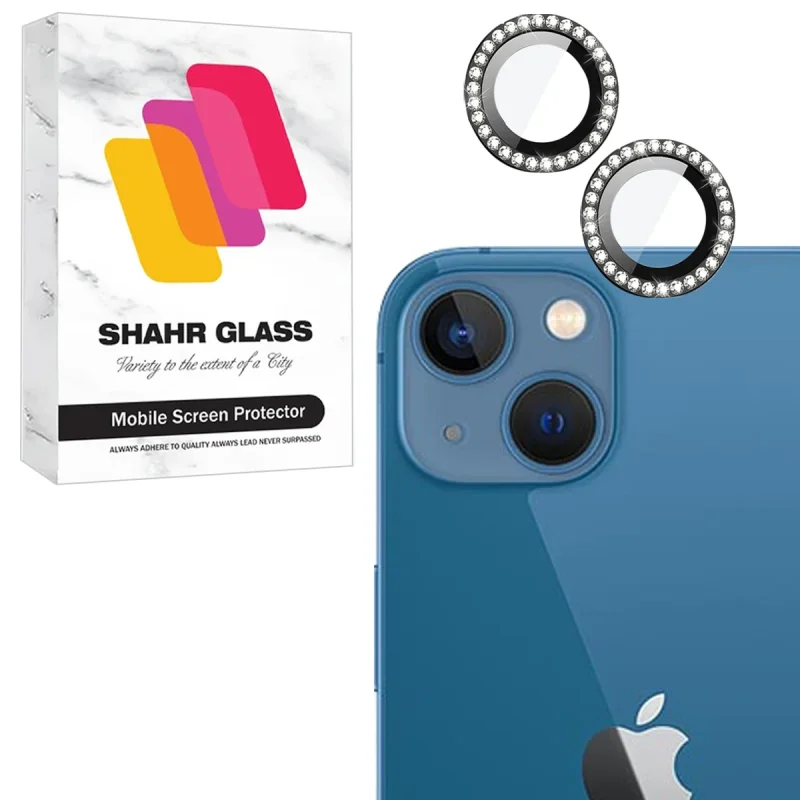 محافظ لنز دوربین شهر گلس مدل NRIS20 مناسب برای گوشی موبایل اپل iPhone 13
