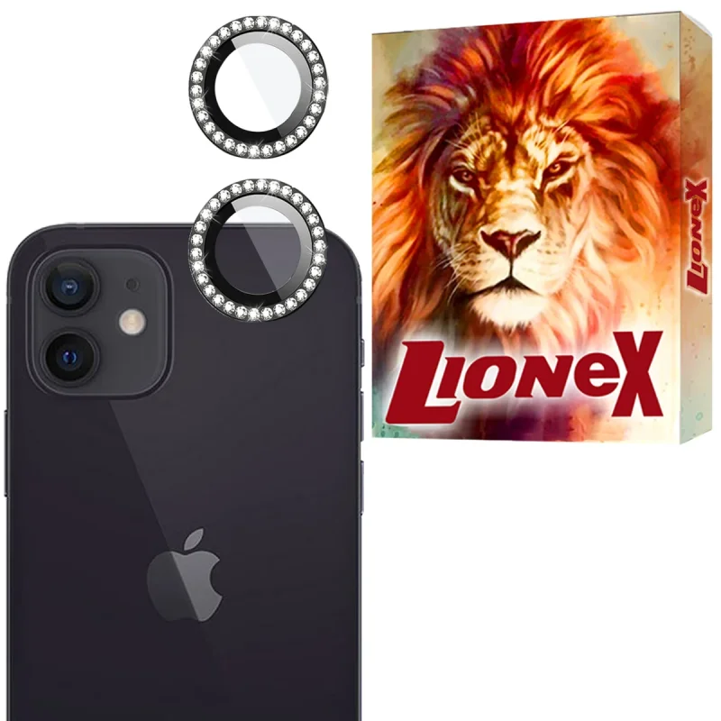 محافظ لنز دوربین شیشه‌ای لایونکس مدل NRIL20 مناسب برای گوشی موبایل اپل iPhone 12