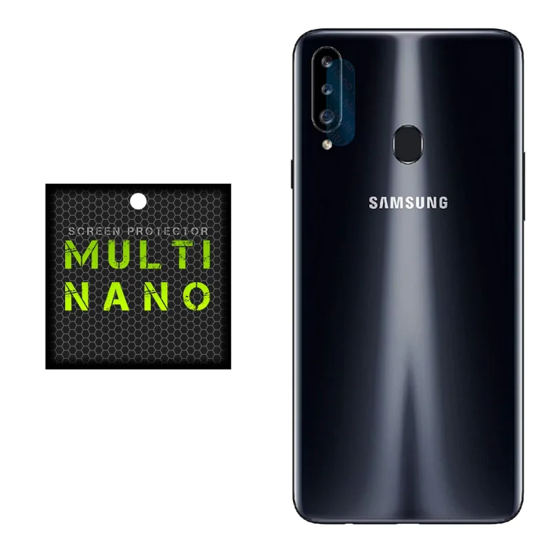 محافظ لنز دوربین مولتی نانو مدل Pro مناسب برای گوشی موبایل سامسونگ Galaxy A20S