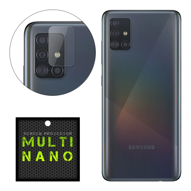 محافظ لنز دوربین مولتی نانو مدل Ultra مناسب برای گوشی موبایل سامسونگ Galaxy A51