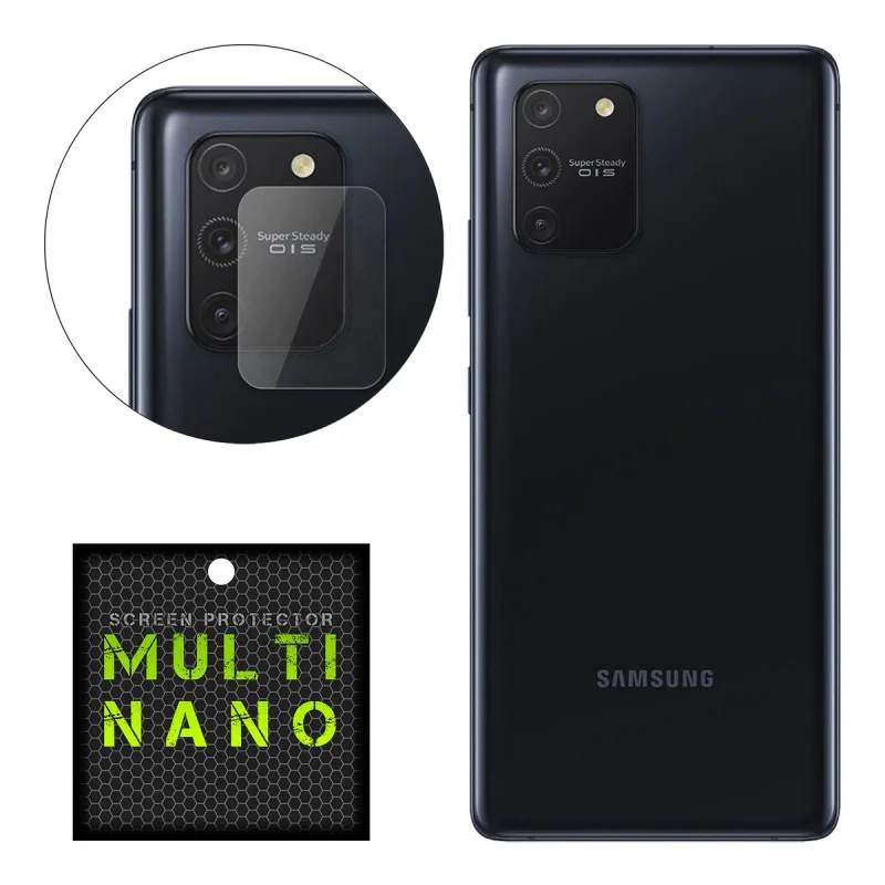 محافظ لنز دوربین مولتی نانو مدل Pro مناسب برای گوشی موبایل سامسونگ Galaxy S10 Lite