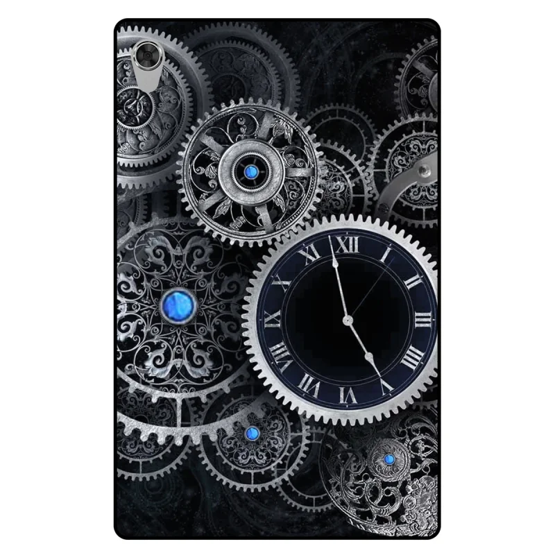 کاور مگافون طرح ساعت مدل 7741 مناسب برای تبلت لنوو Tab M10 HD Gen 2