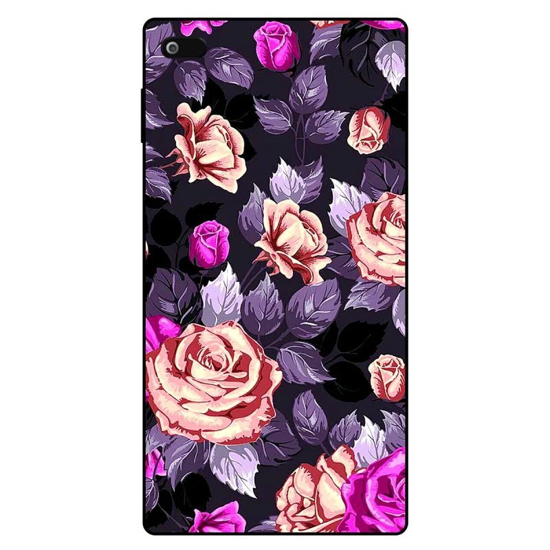 کاور مگافون طرح گل مدل 1652 مناسب برای تبلت لنوو Tab 7 Essential