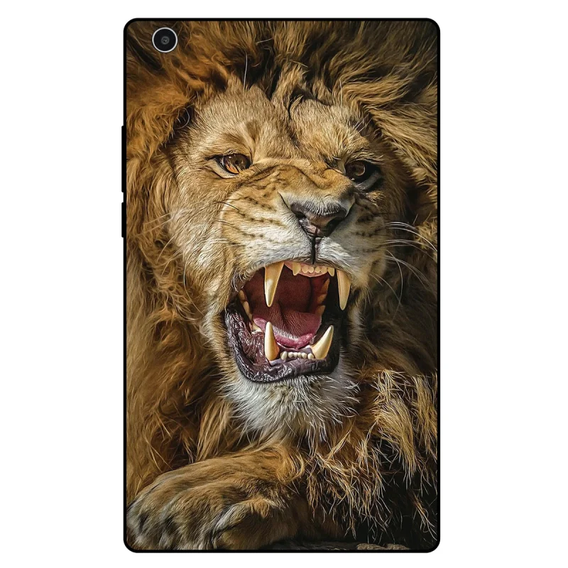 کاور مگافون طرح شیر مدل 8274 مناسب برای تبلت لنوو Tab 3 8.0