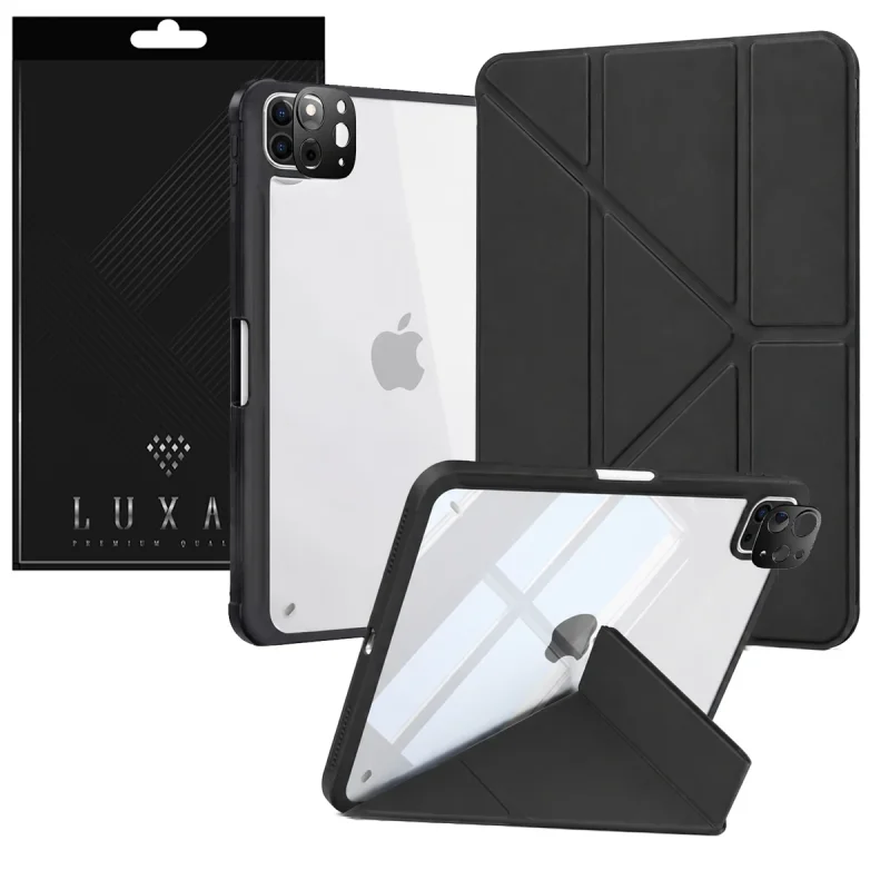 کیف کاور لوکسار مدل pro11 - اسمارت Y Fold مناسب برای تبلت اپل iPad Pro 11 inch 2022/2021/2020/2018