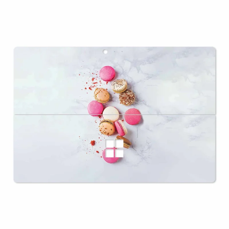 برچسب پوششی ماهوت مدل Macaron cookie مناسب برای تبلت مایکروسافت Surface Pro 4 2015