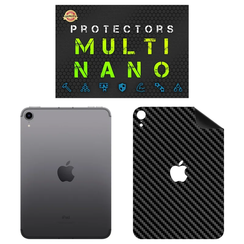 برچسب پوششی مولتی نانو طرح کربن مدل X-F1C مناسب برای تبلت اپل iPad Mini Gen 6 8.3 inch 2021