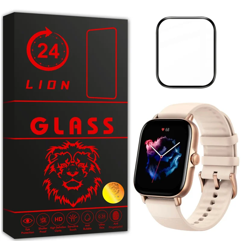 محافظ صفحه نمایش لاین مدل RT007 مناسب برای ساعت هوشمند شیائومی Amazfit GTS 3
