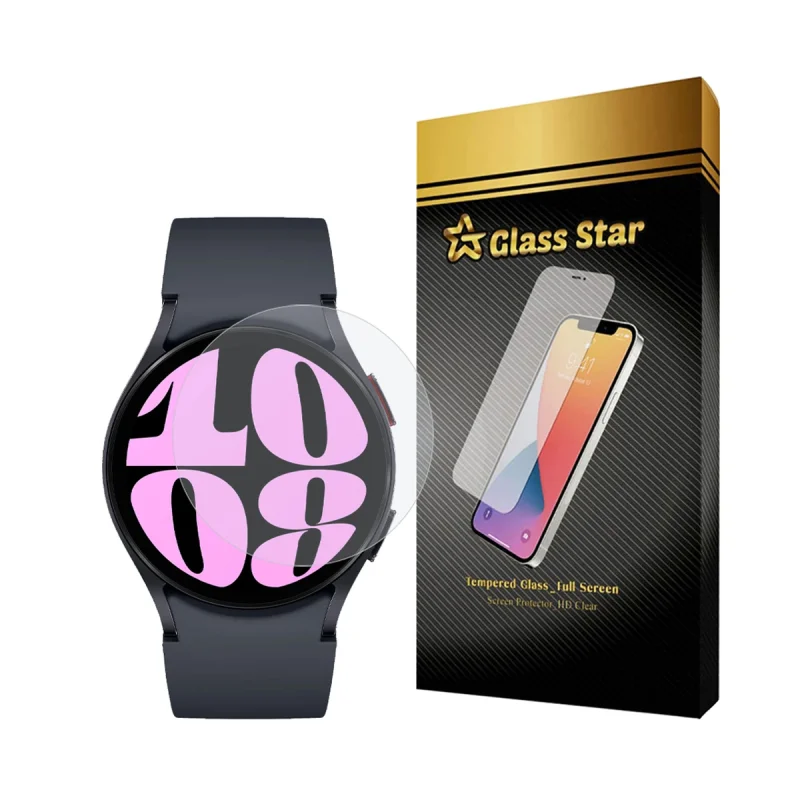 محافظ صفحه نمایش گلس استار مدل WATCHSAFS مناسب برای ساعت هوشمند سامسونگ Galaxy Watch 6 40 mm