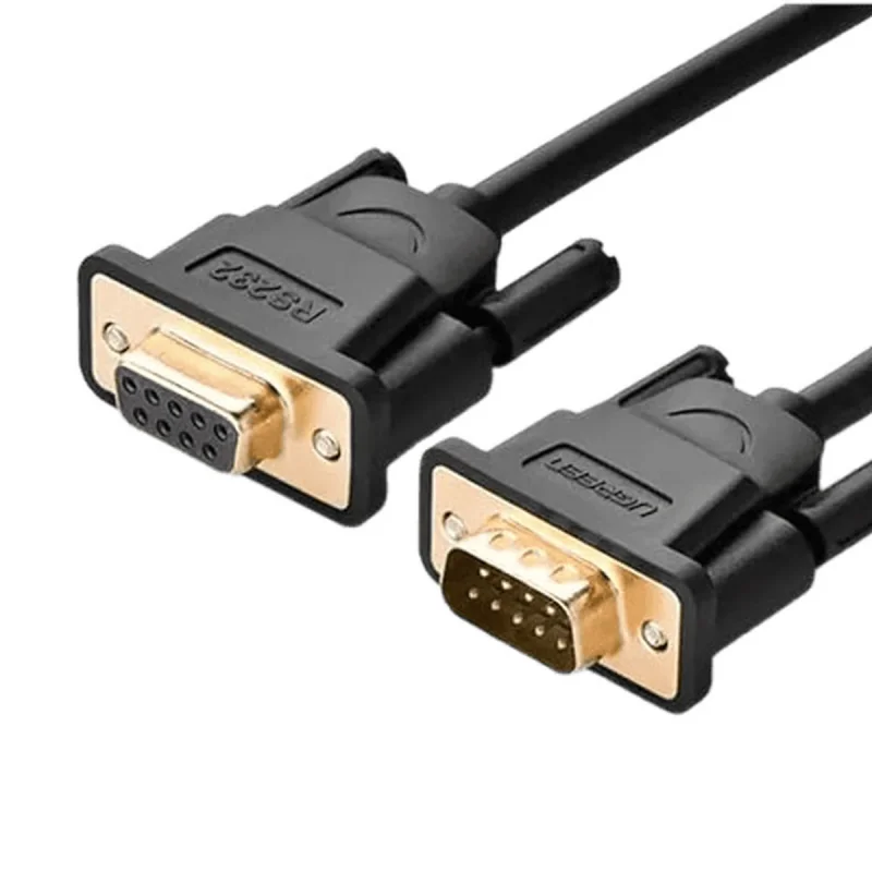 کابل DB9 RS-232 Male به DB9 RS-232 Female یوگرین مدل DB101-20146 طول 2 متر