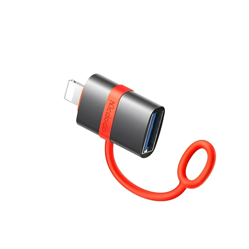 مبدل USB-A به لایتنینگ مک دودو مدل OT-2600 Silicone hook