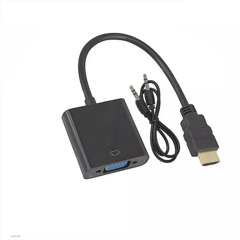 مبدل HDMI به VGA بافو مدل 5855 به همراه کابل AUX