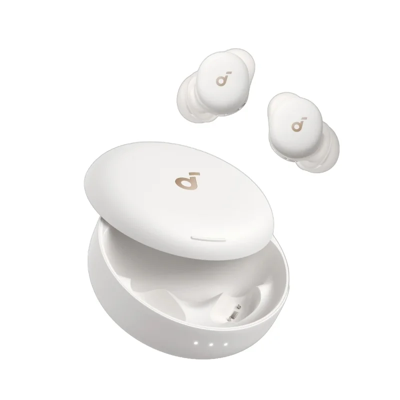 هدفون تو گوشی بلوتوثی انکر مدل Soundcore Sleep A30 با درایور داینامیک، طراحی مناسب استفاده هنگام خواب، نویز کنسلینگ فعال، پایش خواب و تشخیص خر و پف