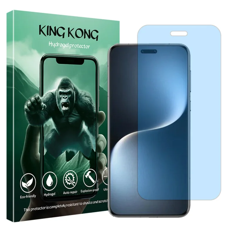 محافظ صفحه نمایش مات آنتی بلو کینگ کونگ مدل Tough مناسب برای گوشی موبایل آنر Magic7 Pro