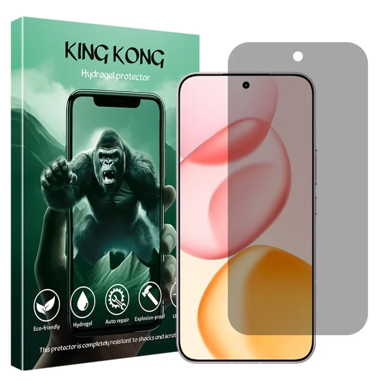 محافظ صفحه نمایش حریم شخصی کینگ کونگ مناسب برای گوشی موبایل آنر 400 پرو
