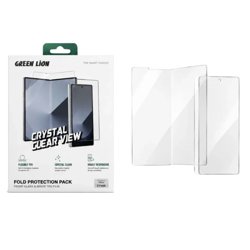 محافظ صفحه نمایش گرین لاین مدل Fold protection pack مناسب برای گوشی موبایل سامسونگ galaxy z fold6
