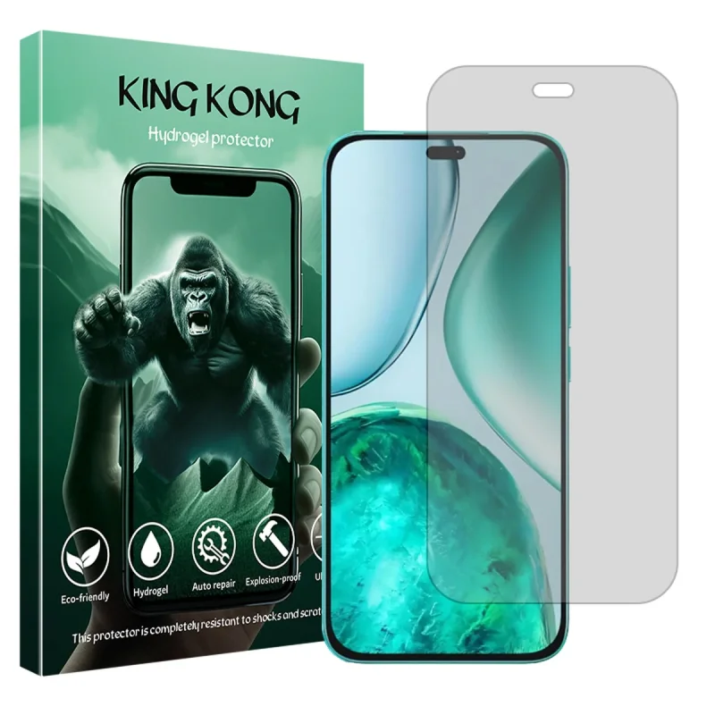 محافظ صفحه نمایش شفاف کینگ کونگ مدل Tough مناسب برای گوشی موبایل آنر X8c