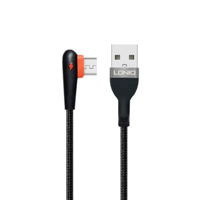 کابل تبدیل USB به microUSB الدینیو مدل LS561 طول 2 متر