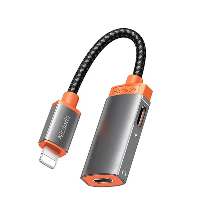 مبدل 1 به 2 لایتنینگ مک دودو مدل Digital Audio Adapter For Lightning
