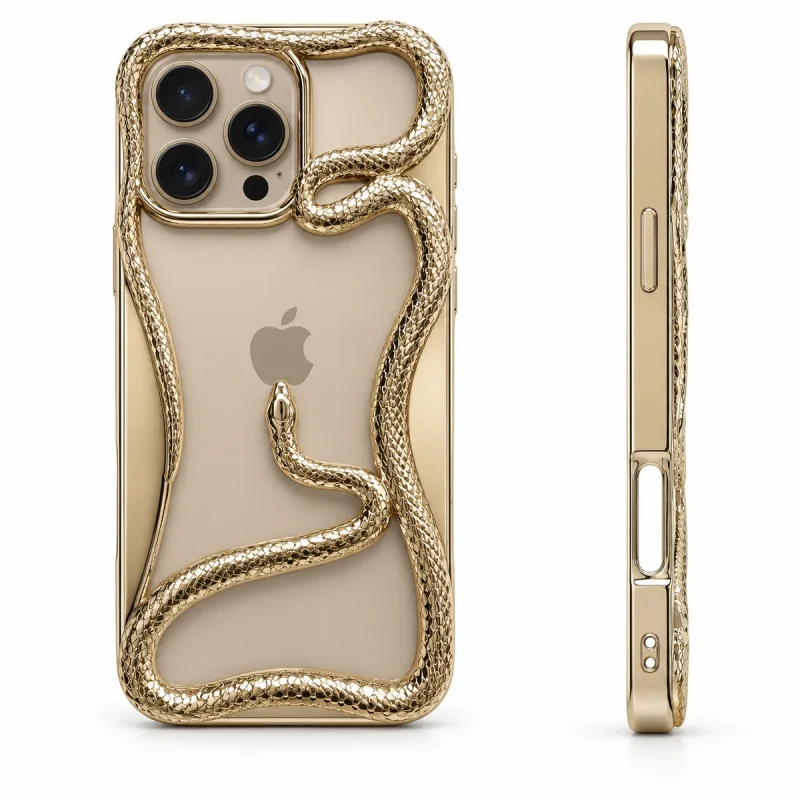 کاور پیتاکا مدل Snake مناسب برای گوشی موبایل اپل iPhone 16 Pro Max