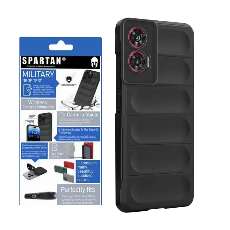 کاور اسپارتان مدل Flex Armor مناسب برای گوشی موبایل موتورولا Moto Edge 50 Fusion