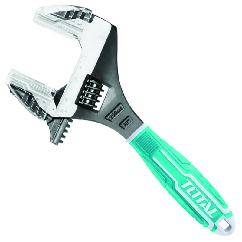 آچار فرانسه توتال مدل THT10210G سایز 10 اینچ