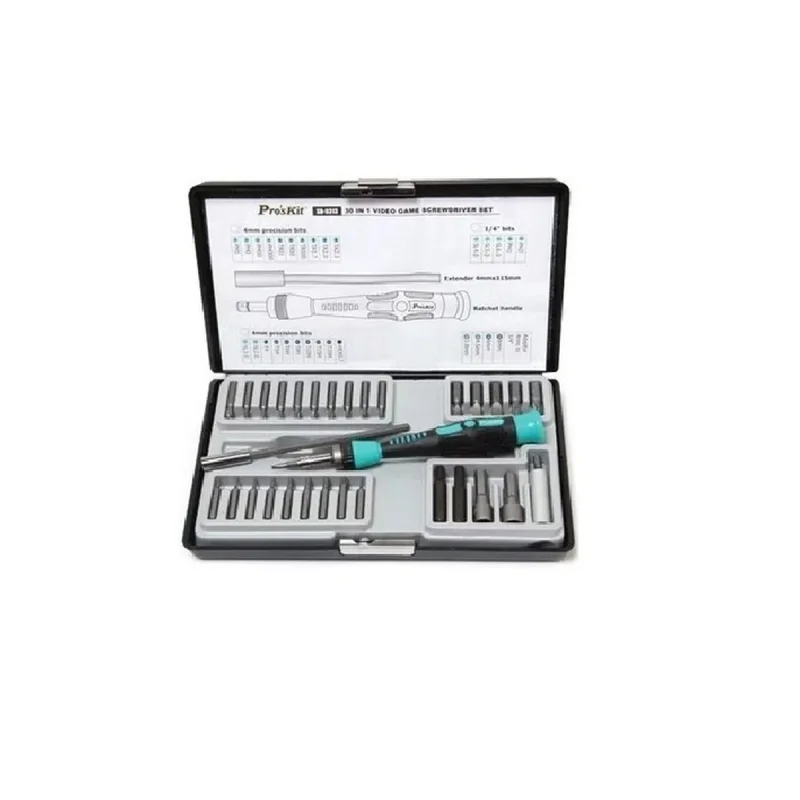 سری پیچ گوشتی پروسکیت مدل SD-9313 بسته 30 عددی
