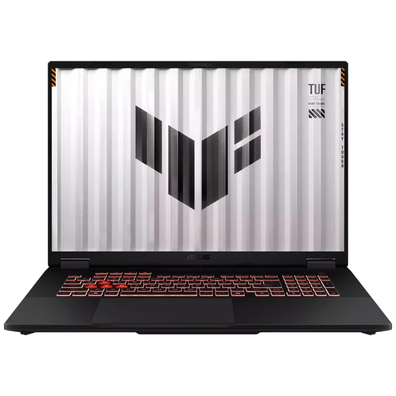 لپ تاپ 18 اینچی ایسوس مدل TUF Gaming A18 FA808UH-Ryzen 7 260-RTX5050 8GB-32GB DDR5 5600MHz-1TB SSD-WUXGA 144Hz-W - کاستوم شده