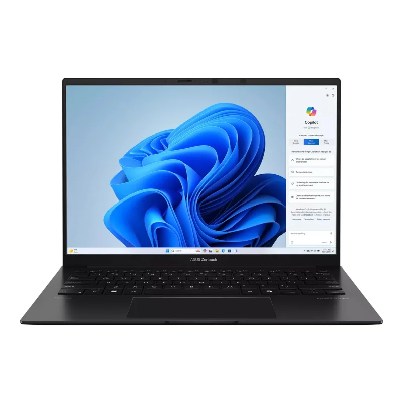 لپ‌تاپ 14 اینچی ایسوس مدل Zenbook 14 OLED UM3406GA-Ryzen Ai 7 445-16GB LPDDR5X-2TB SSD-Touch-W - کاستوم شده