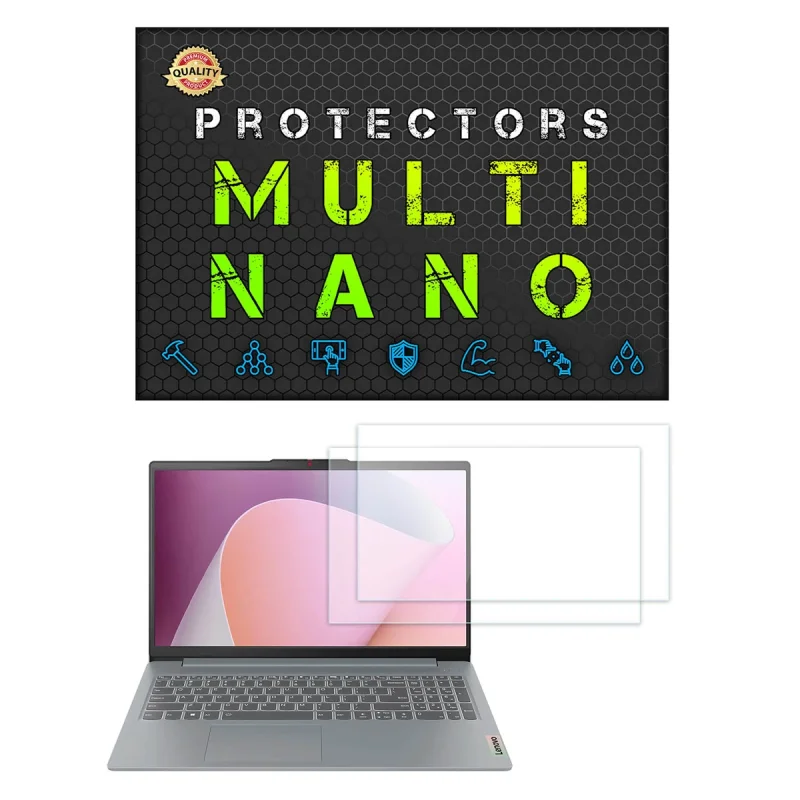 محافظ صفحه نمایش شفاف مولتی نانو مدل X-S2N مناسب برای لپ تاپ لنوو IdeaPad Slim 3 15IRU8 15.6 inch 2023 بسته دو عددی